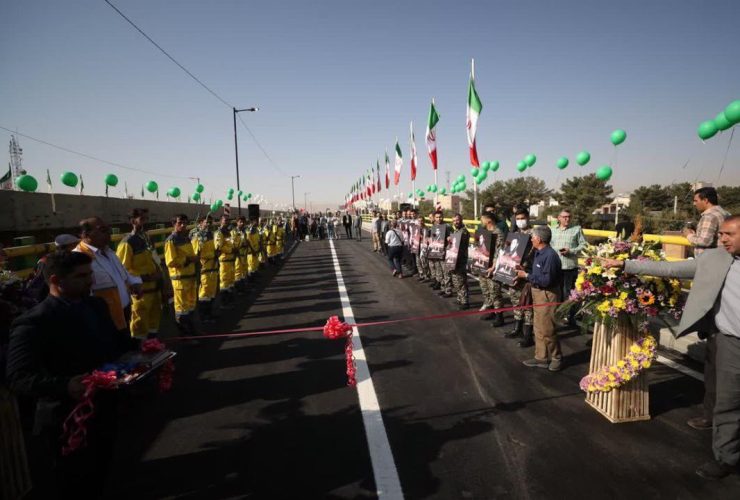 تقاطع غیرهمسطح سپاه بخشی از ترافیک کرمانشاه را کاهش داد