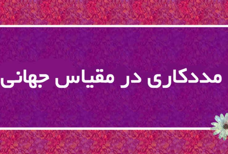 مددکاری اجتماعی در مقیاس جهانی